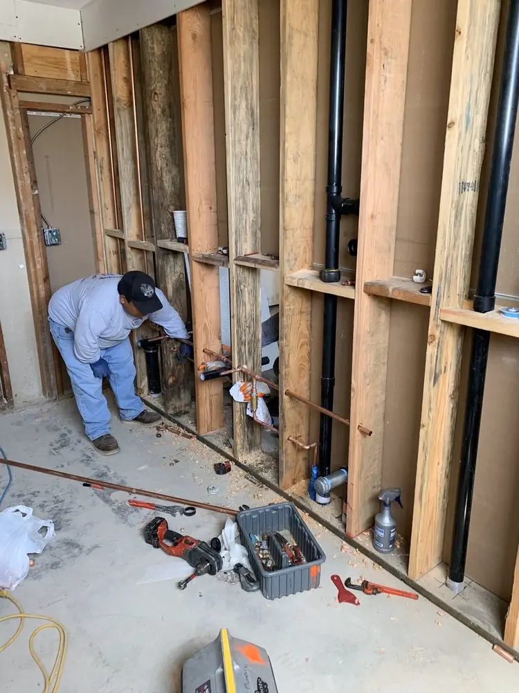 Commercial rough-in plumbing for Commercial Plumbing in Fairport